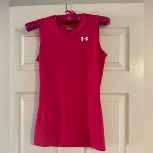 Women's Under Armour HeatGear Tech V-Neck short SleeveTop